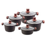سرویس قابلمه زیو 10 پارچه طرح مدل Z-7120 - Image 3