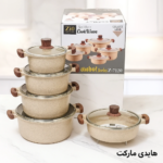 سرویس قابلمه زیو 10 پارچه طرح مدل Z-7120