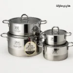 سرویس قابلمه استیل زیو مدلzcs-1378